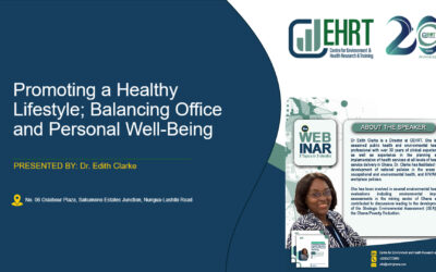 Promoting a Healthy Lifestyle: Balancing Office and Personal Well-Being by Dr. Edith Clarke